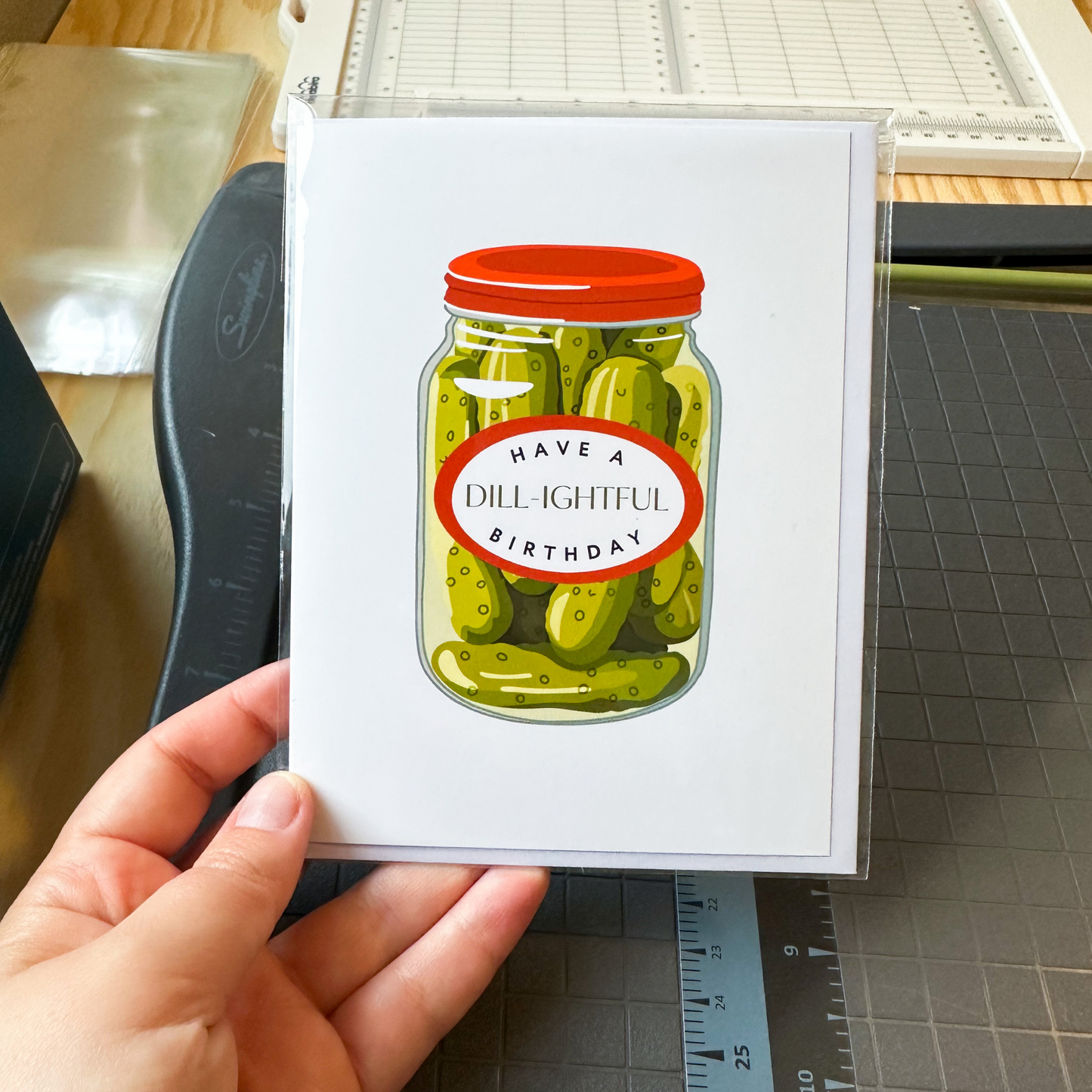 Have a Dill-ightful Birthday | Pickle Jar Birthday Card