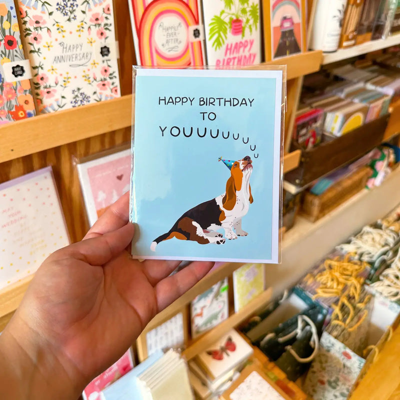 Birthday Dog Greeting Card