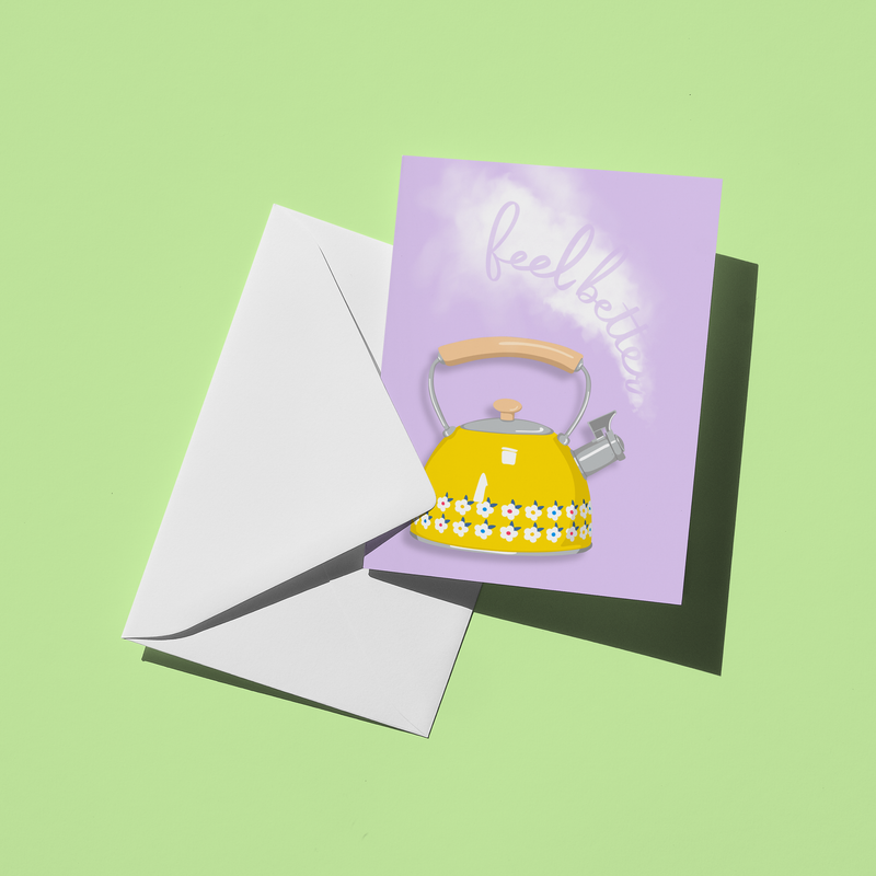 Feel Better Greeting Card