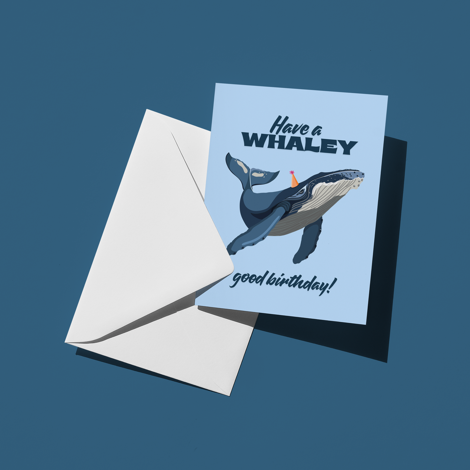 Have a Whaley Good Birthday Card