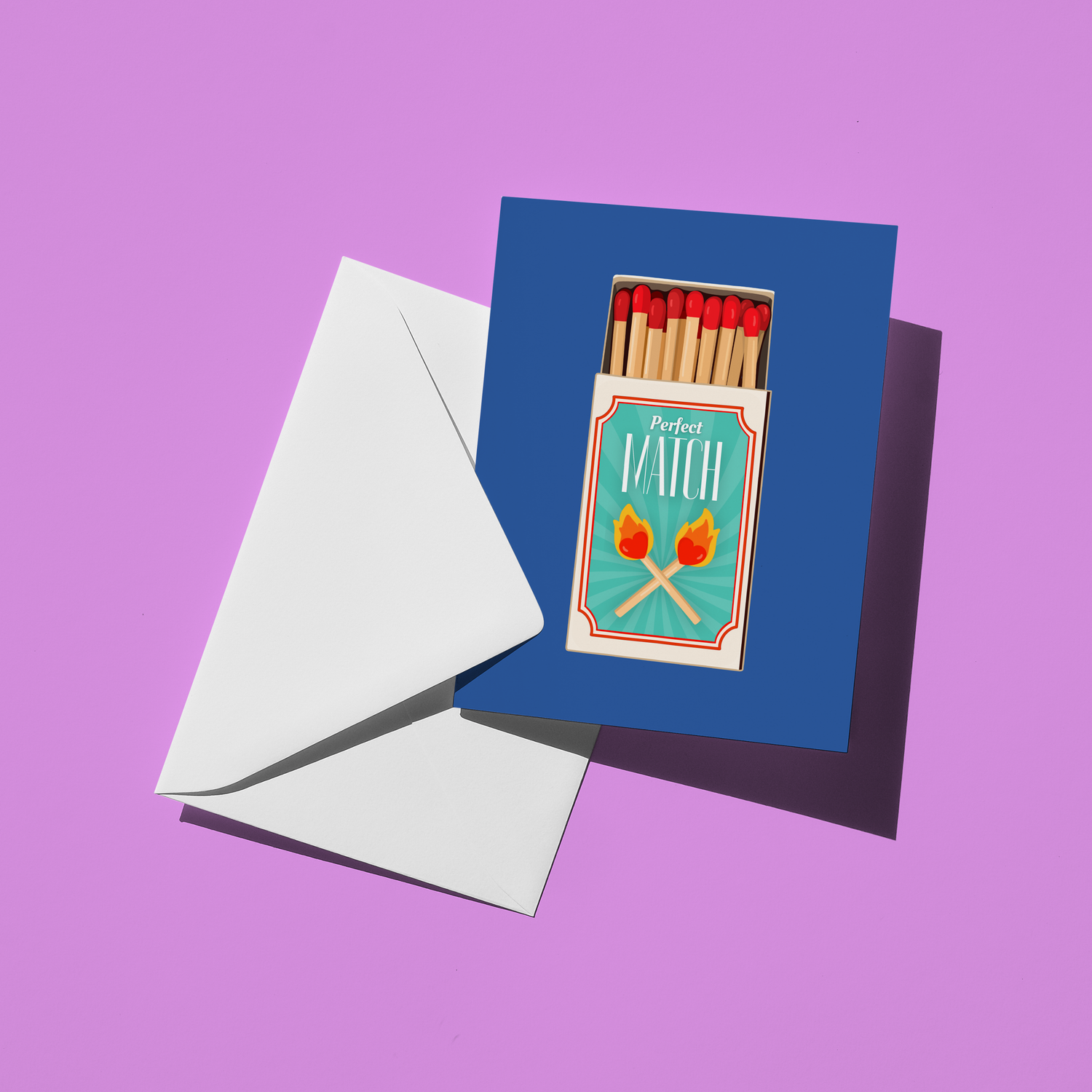 Perfect Match Greeting Card