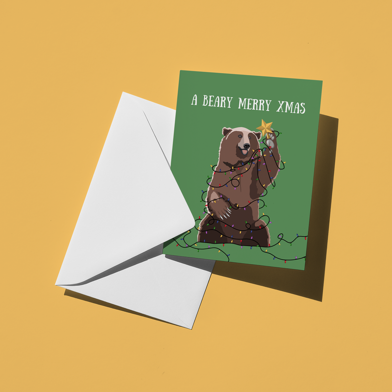 Have a Beary Merry Christmas Holiday Card
