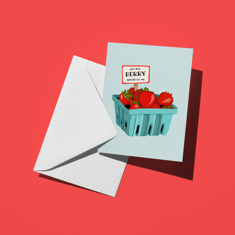 You Are Berry Special To Me Greeting Card