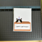 Birthday Cat Greeting Card | Cat in Box