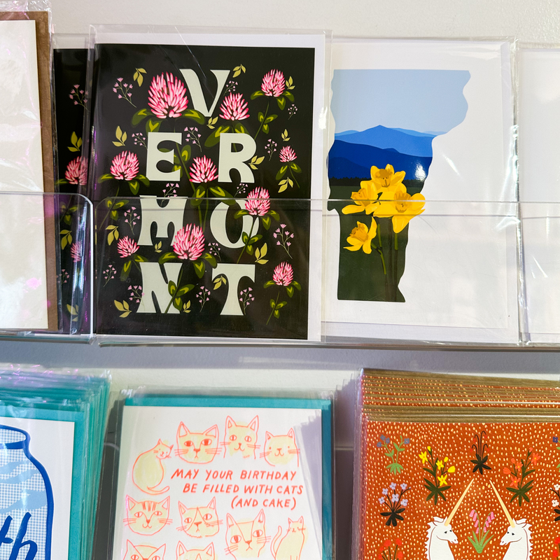 Vermont Clover Greeting Card