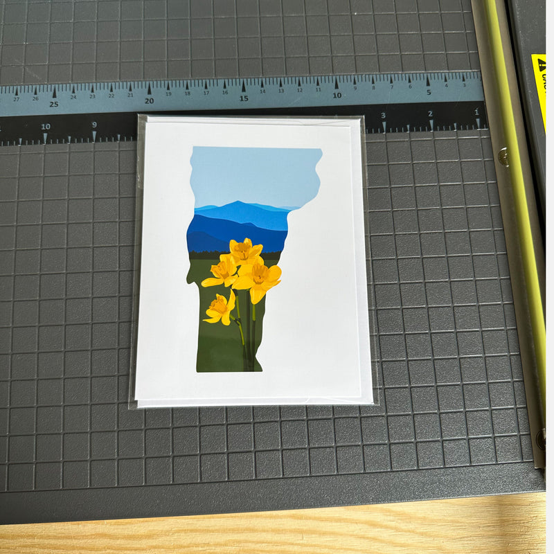 Vermont Spring Greeting Card