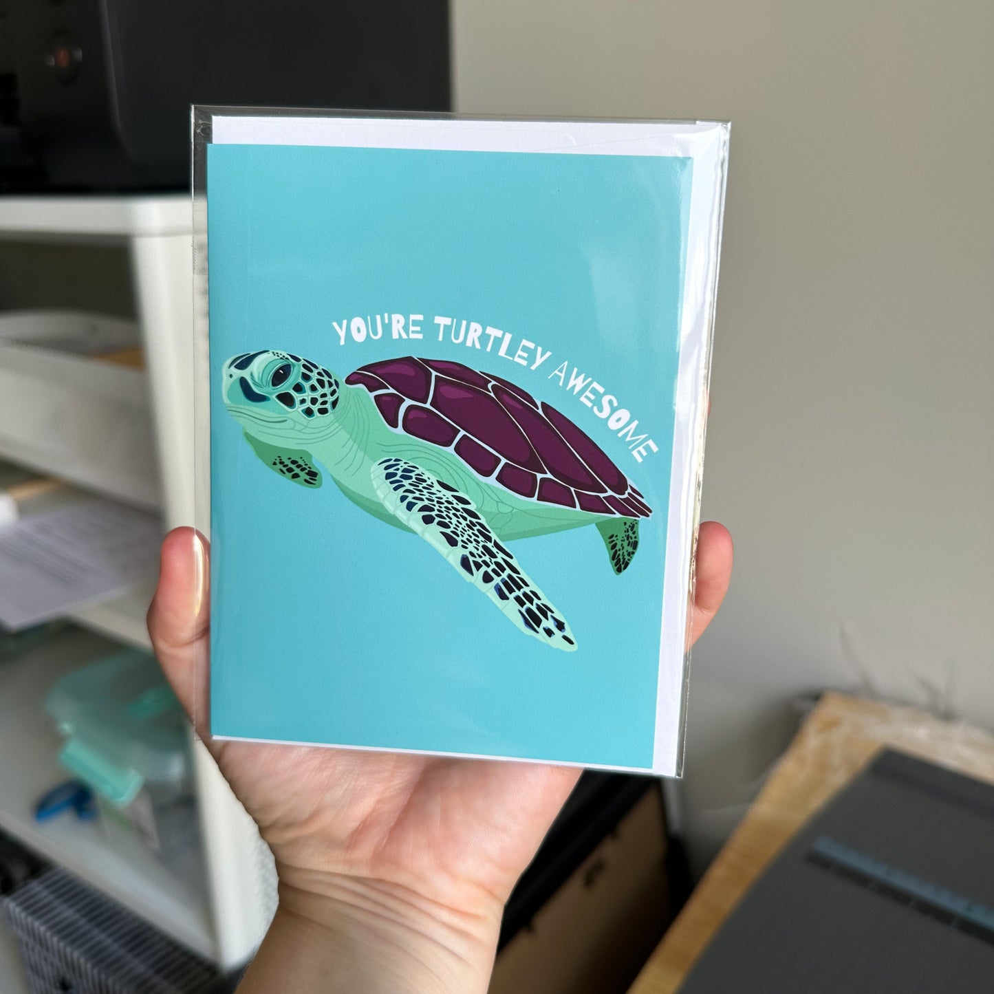 You're Turtley Awesome Greeting Card