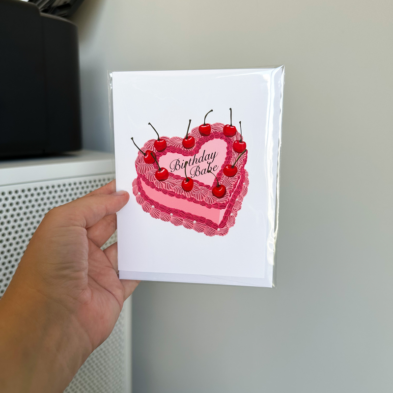 Birthday Babe Greeting Card