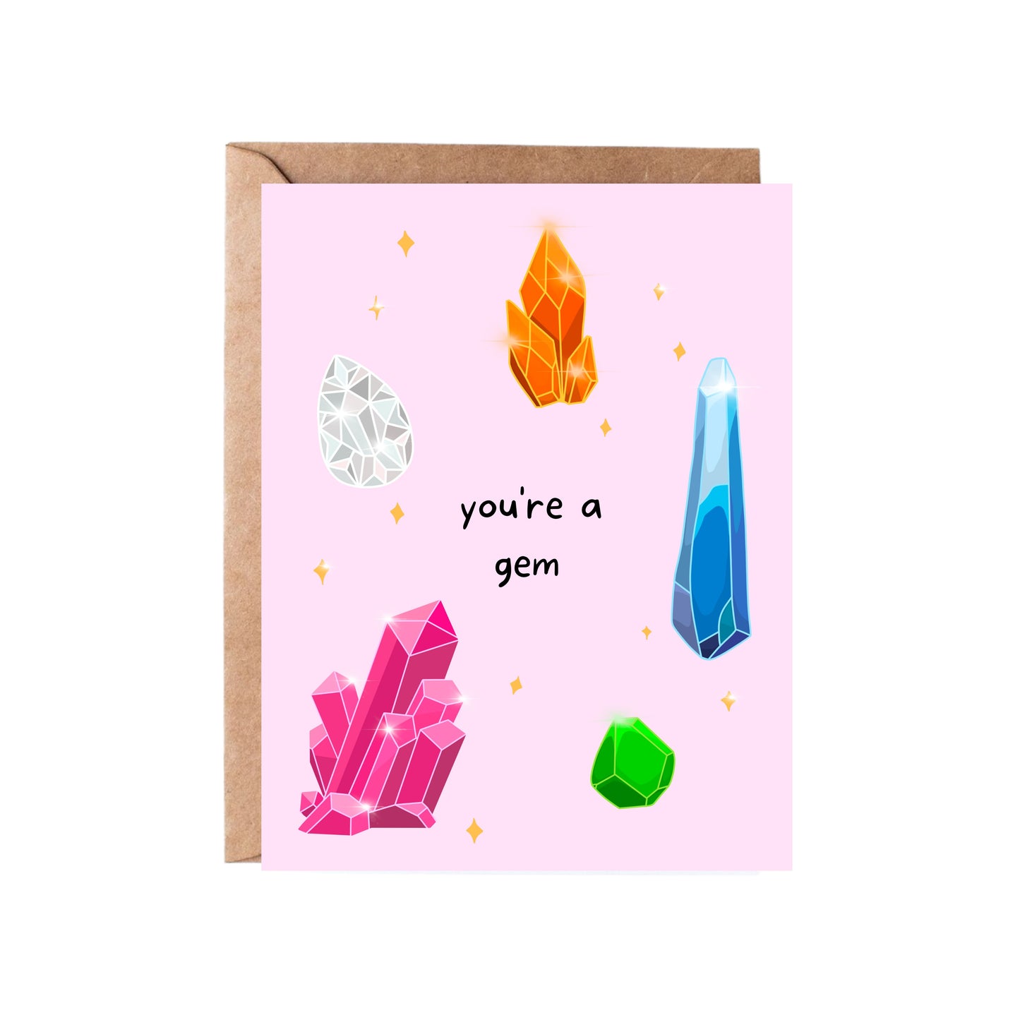 You're a Gem Greeting Card