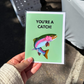 Rainbow Trout Greeting Card - You're a Catch!