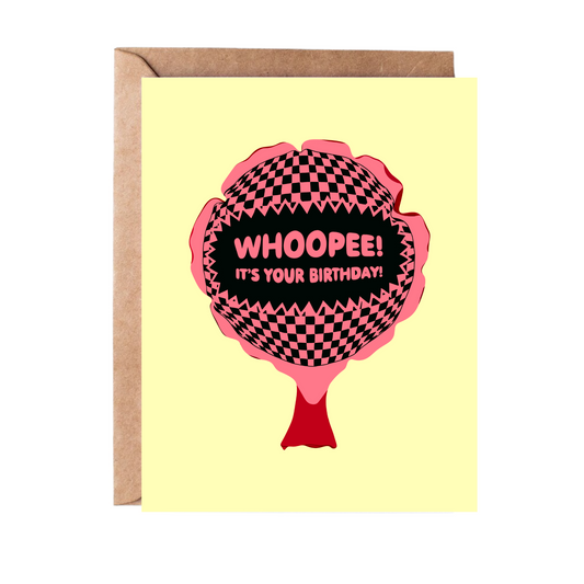 Whoopee Cushion Birthday Card