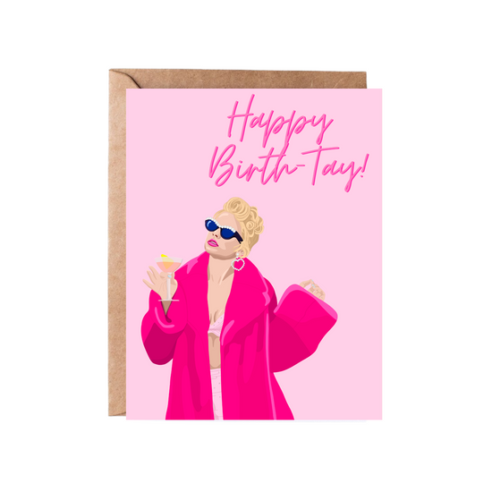 Taylor Swift Birthday Card