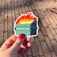 Dumpster Fire Sticker