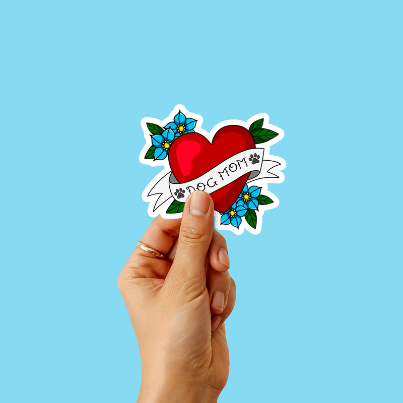 Dog Mom Sticker