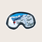 Ski Goggle Sticker