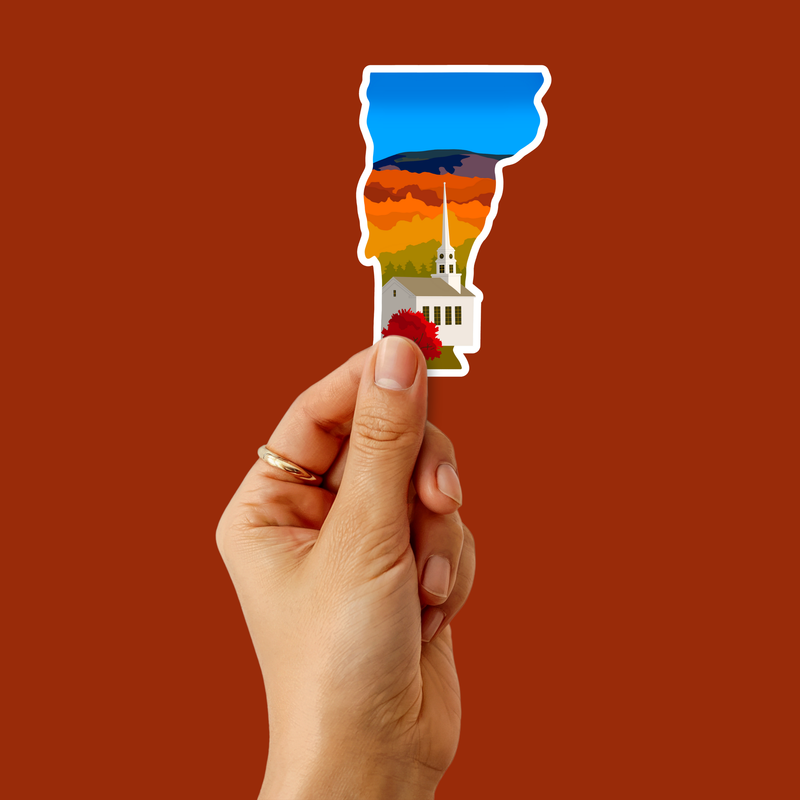 Vermont Fall Sticker