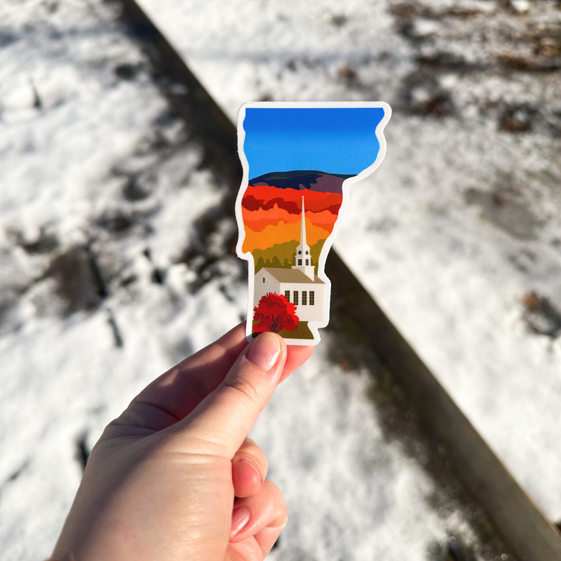 Vermont Fall Sticker