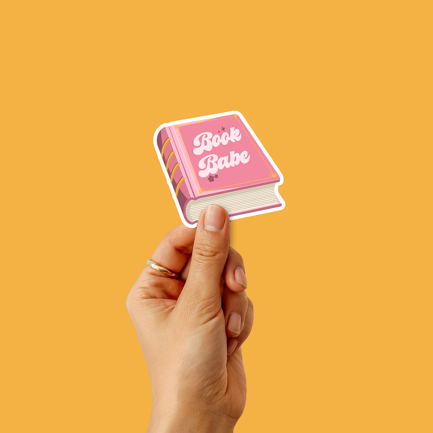Book Babe Sticker