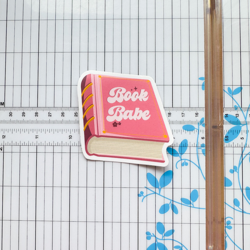 Book Babe Sticker
