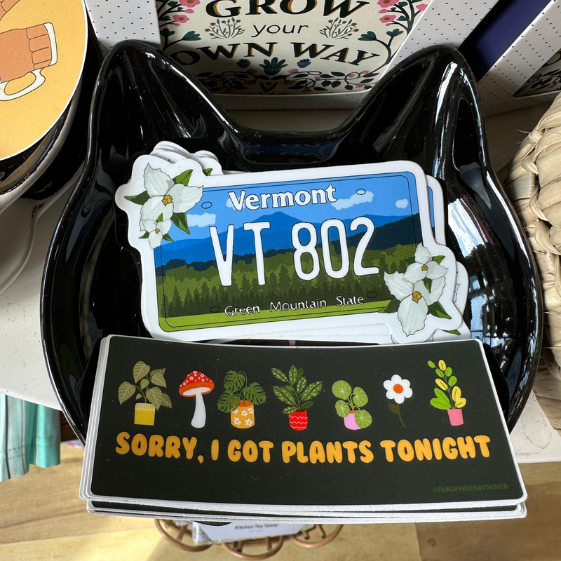 Vermont License Plate Sticker