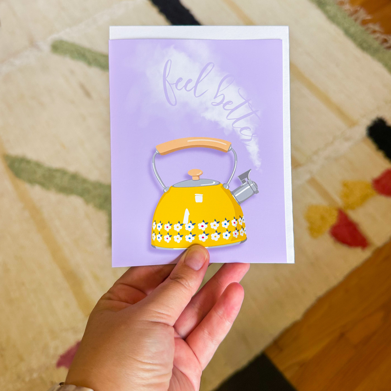 Feel Better Greeting Card