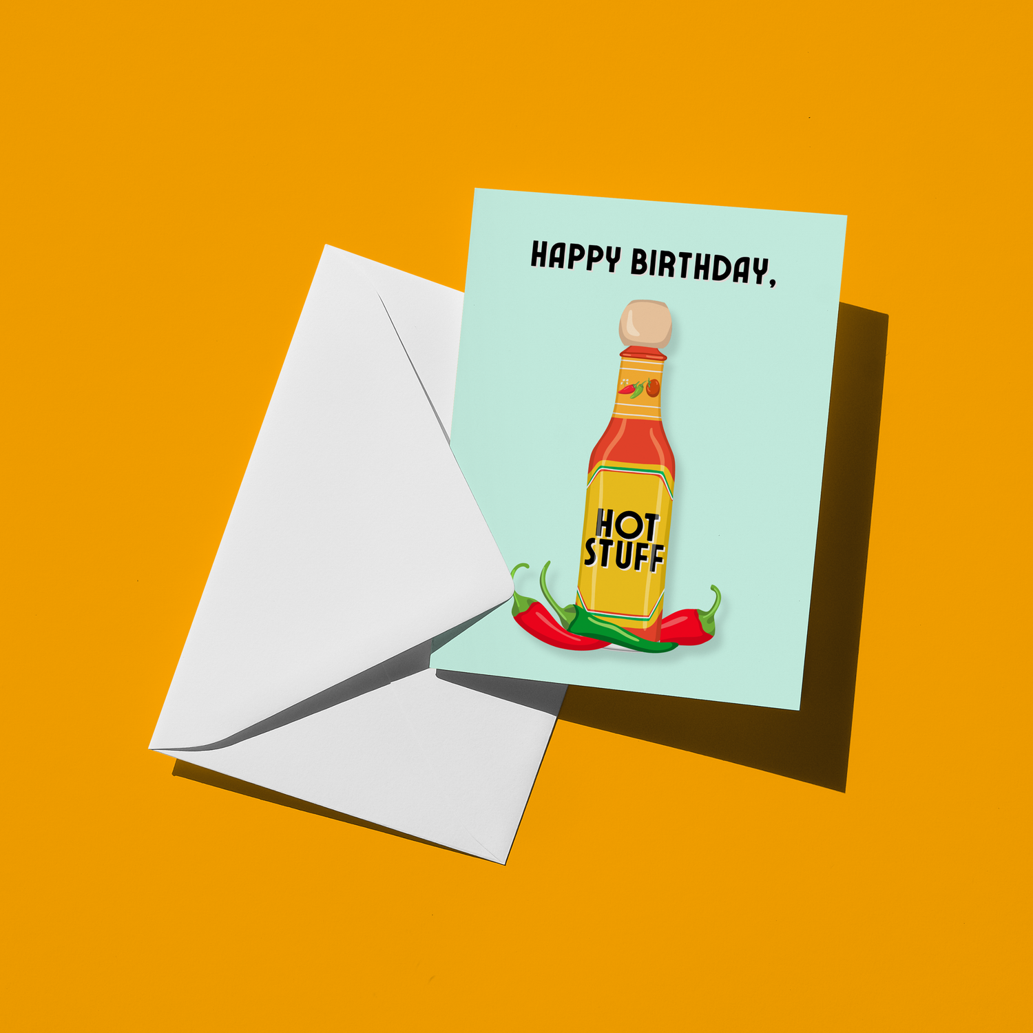 Hot Stuff Birthday Card