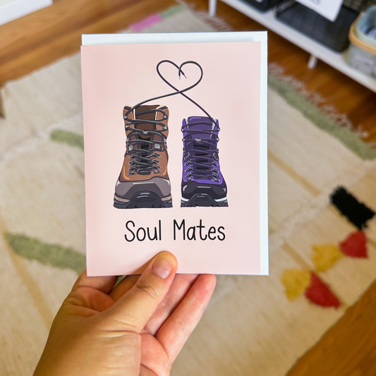 Soul Mates Greeting Card