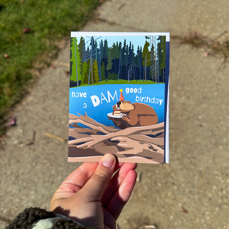 Have a Dam Good Birthday Card