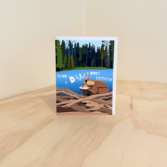 Have a Dam Good Birthday Card