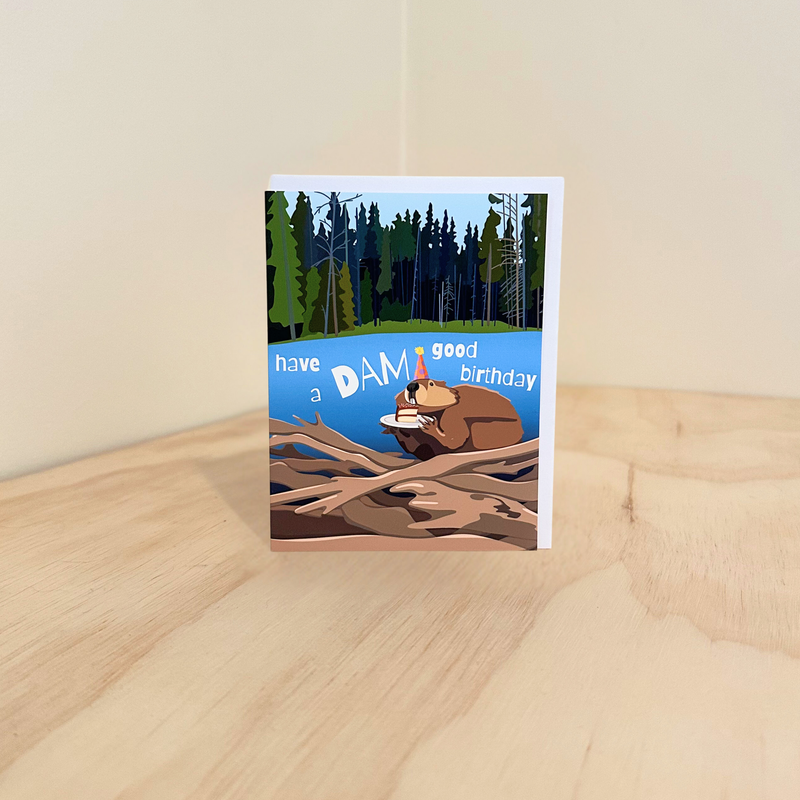 Have a Dam Good Birthday Card