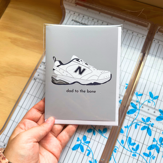 Dad to the Bone Greeting Card