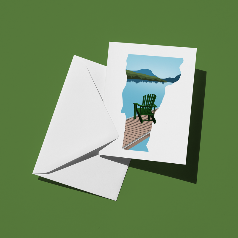Vermont Summer Greeting Card
