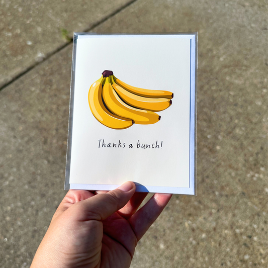 Thanks a Bunch Greeting Card